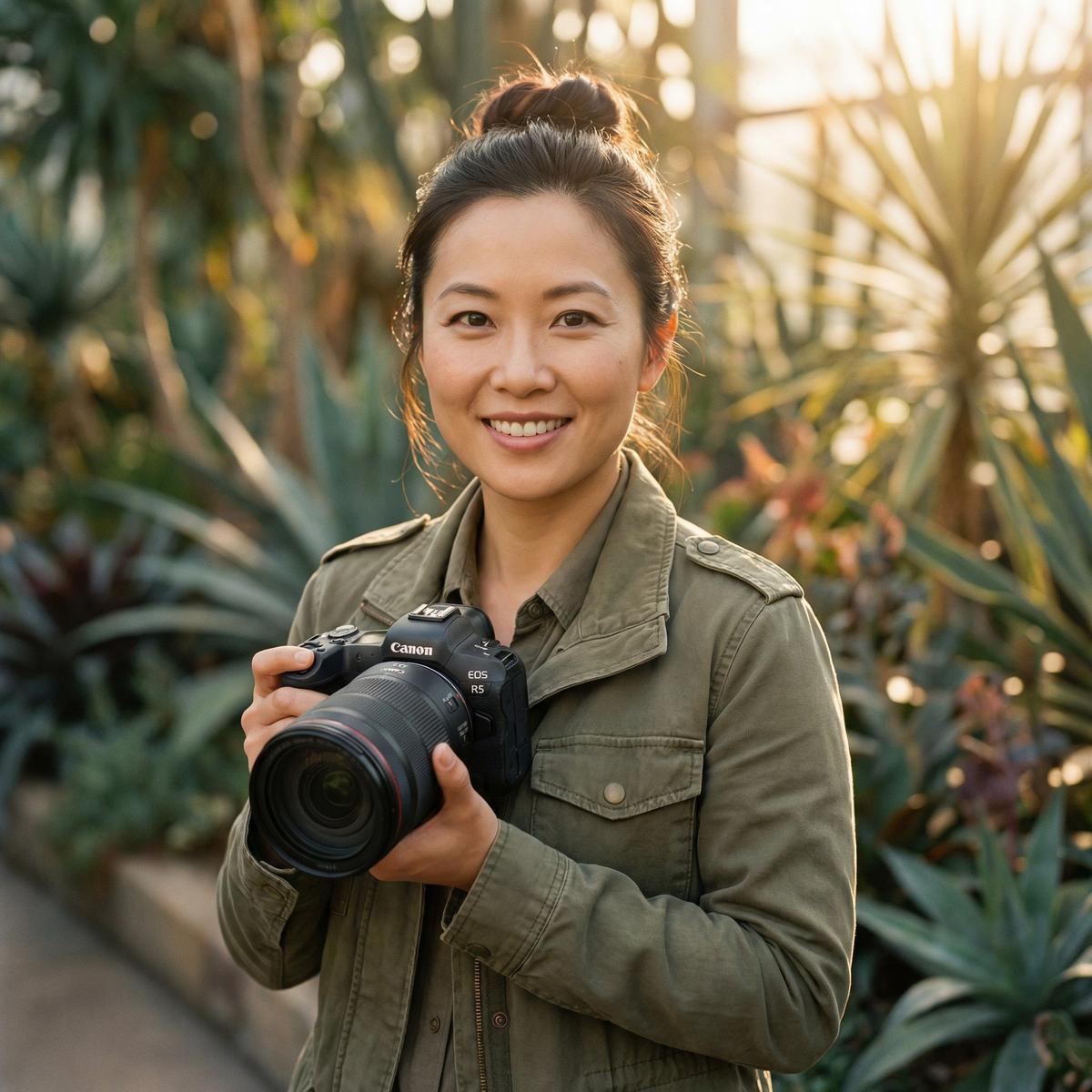 茄子视频植物摄影师林薇